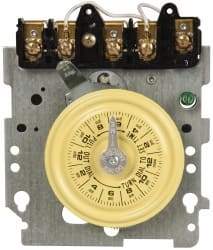 Intermatic - 24 hr Mechanism Only Analog Electromechanical Timer Switch - 12 On/Off per Day, 208 to 277 VAC, 60 Hz, - Caliber Tooling