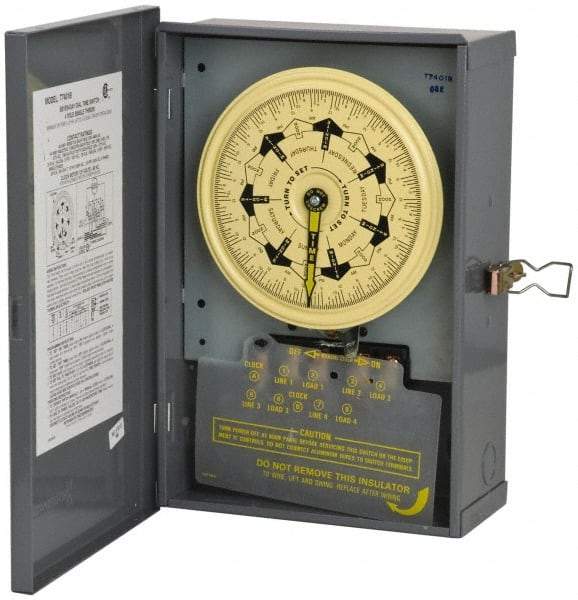 Intermatic - 7 Day Indoor Analog Electromechanical Timer Switch - 125 VAC, 60 Hz, - Caliber Tooling