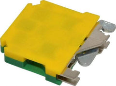 ACI - 14 to 131°F, Grounding Terminal Block - 20 to 8 AWG Compatibility, 45-1/2mm High x 47mm Deep - Caliber Tooling