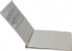 3M - 120 Label, 3/4 Inch Long x 1-3/4 Inch Wide, Write On Book - White Background, Self Laminated - Caliber Tooling