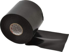 3M - 4" x 100', Black Vinyl Electrical Tape - Series 50, 10 mil Thick, 20 Lb./Inch Tensile Strength - Caliber Tooling