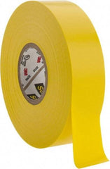 3M - 3/4" x 66', Yellow Vinyl Electrical Tape - Series 35, 7 mil Thick, 1,250 V/mil Dielectric Strength, 17 Lb./Inch Tensile Strength - Caliber Tooling