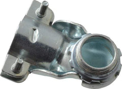 Thomas & Betts - 3/4" Trade, Malleable Iron Squeeze Clamp 90° FMC Conduit Connector - Noninsulated - Caliber Tooling