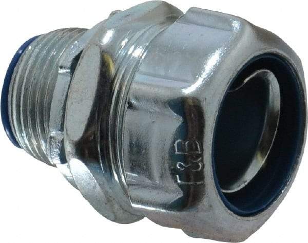 Thomas & Betts - 3/4" Trade, Steel Threaded Straight Liquidtight Conduit Connector - Insulated - Caliber Tooling