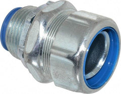 Thomas & Betts - 1" Trade, Steel Threaded Straight Liquidtight Conduit Connector - Insulated - Caliber Tooling