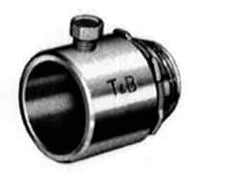 Thomas & Betts - 3" Trade, Malleable Iron Set Screw Straight Rigid/Intermediate (IMC) Conduit Connector - Insulated - Caliber Tooling