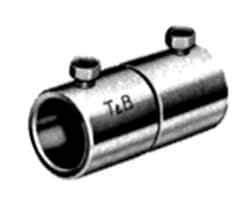 Thomas & Betts - 4" Trade, Malleable Iron Set Screw Rigid/Intermediate (IMC) Conduit Coupling - Noninsulated - Caliber Tooling