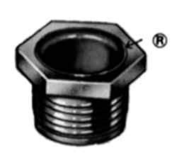 Thomas & Betts - 3-1/2" Trade, Malleable Iron Threaded Rigid/Intermediate (IMC) Conduit Nipple - Insulated - Caliber Tooling