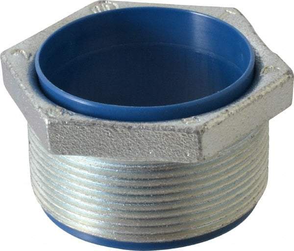 Thomas & Betts - 2" Trade, Malleable Iron Threaded Rigid/Intermediate (IMC) Conduit Nipple - Insulated - Caliber Tooling