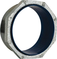 Thomas & Betts - 4" Trade, Malleable Iron Threaded Rigid/Intermediate (IMC) Conduit Nipple - Insulated - Caliber Tooling