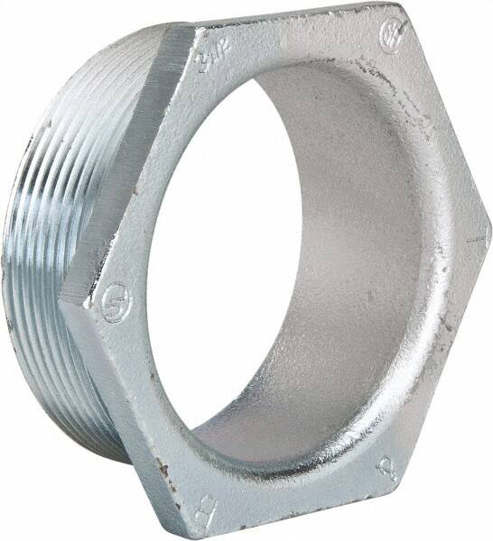 Thomas & Betts - 3-1/2" Trade, Malleable Iron Threaded Rigid/Intermediate (IMC) Conduit Nipple - Noninsulated - Caliber Tooling