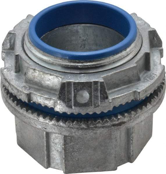 Thomas & Betts - 1-1/4" Trade, Zinc Threaded Rigid/Intermediate (IMC) Conduit Hub - Partially Insulated - Caliber Tooling