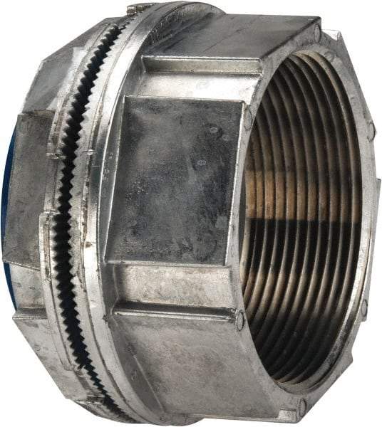 Thomas & Betts - 3" Trade, Zinc Threaded Rigid/Intermediate (IMC) Conduit Hub - Partially Insulated - Caliber Tooling