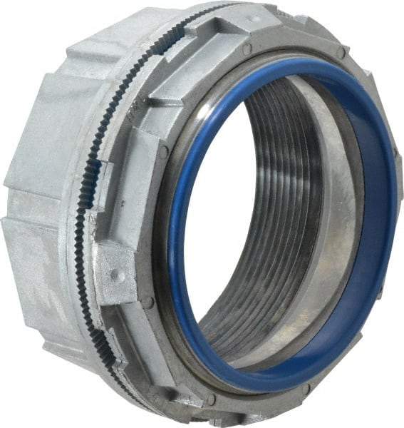 Thomas & Betts - 4" Trade, Zinc Threaded Rigid/Intermediate (IMC) Conduit Hub - Partially Insulated - Caliber Tooling