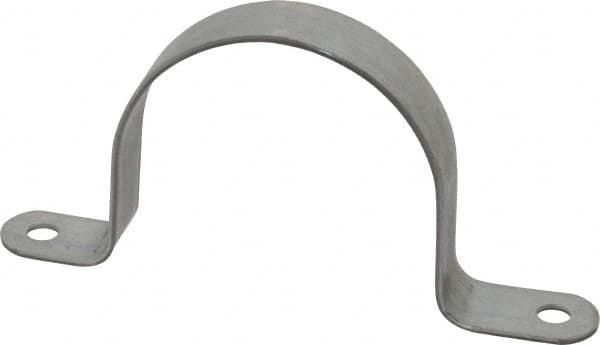 Thomas & Betts - 4 Pipe, Steel, Zinc Plated Pipe or Conduit Strap - 2 Mounting Holes - Caliber Tooling