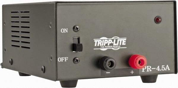 Tripp-Lite - 30 Watt, 4.50 Amp, 120 VAC Input, 13.8 VDC Output, Power Supply - 4-1/2 Inch Wide x 7-1/2 Inch Deep x 3 Inch High, 32 to 104°F, Red LED Display - Caliber Tooling