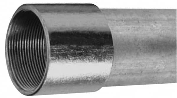 Made in USA - 3-1/2" Trade Size, 10' Long, Rigid Conduit - Steel, 3-1/2" ID - Caliber Tooling