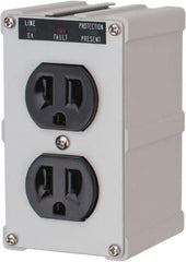 Tripp-Lite - 2 Outlets, 120 Volts, 15 Amps, Power Outlet Strip - Direct Plug-in Mount, 5-15P NEMA Configuration, 4" Strip, CSA Approved, cULus, IEEE 587 Category A Specifications, IEEE 587 Category B Specifications, UL1449 3rd Edition - Caliber Tooling