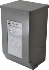 Sola/Hevi-Duty - 1 Phase, 240-480 Volt Input, 120/240 Volt Output, 60 Hz, 0.75 kVA, General Purpose Transformer - 4, 12, 3R, 4X NEMA Rating, 239°F Temp Rise, 6 Inch Wide x 5 Inch Deep x 10 Inch High, Indoor, Outdoor, Wall Mount - Caliber Tooling