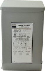 Sola/Hevi-Duty - 1 Phase, 120/208/240/277 Volt Input, 120/240 Volt Output, 60 Hz, 1 kVA, General Purpose Transformer - 4, 12, 3R, 4X NEMA Rating, 239°F Temp Rise, 6 Inch Wide x 5 Inch Deep x 10 Inch High, Indoor, Outdoor, Wall Mount - Caliber Tooling