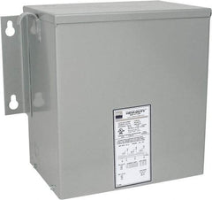 Sola/Hevi-Duty - 3 Phase, 480 Volt Input, 120 Volt Output, 60 Hz, 6 kVA, General Purpose Transformer - 4, 12, 3R, 4X NEMA Rating, 239°F Temp Rise, 16 Inch Wide x 9 Inch Deep x 13 Inch High, Indoor, Outdoor, Wall Mount - Caliber Tooling