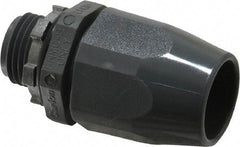 Thomas & Betts - 1/2" Trade, Thermoplastic Threaded Straight Liquidtight Conduit Connector - Insulated - Caliber Tooling