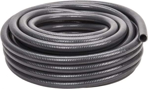 Thomas & Betts - 1" Trade Size, 100' Long, Flexible Liquidtight Conduit - PVC, 1.046" ID, Gray - Caliber Tooling