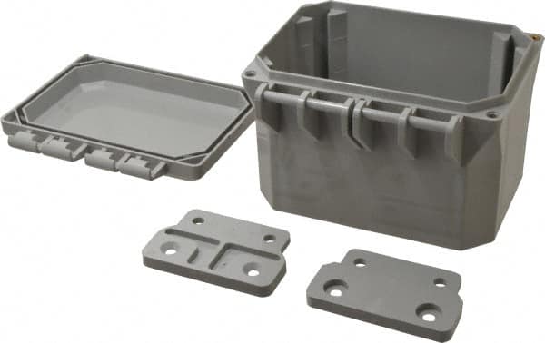 Thomas & Betts - Polycarbonate Standard Enclosure Hinge Flat Cover - NEMA 1, 2, 3, 4, 12, 3S, 3SX, 3X, 4X, x x - Caliber Tooling