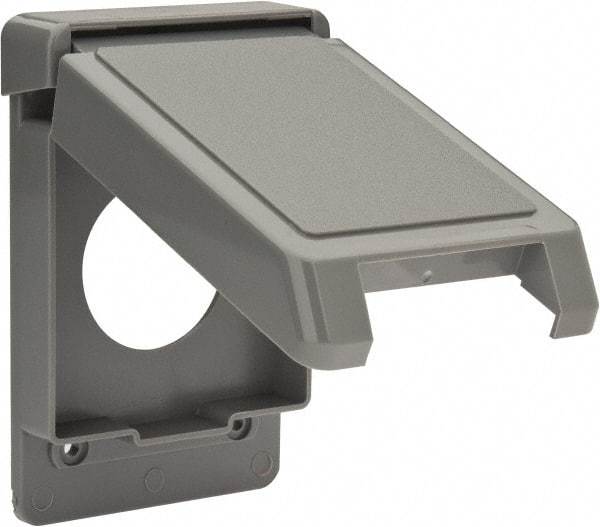 Thomas & Betts - Electrical Outlet Box Polycarbonate Single Receptacle Cover - Caliber Tooling