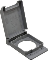 Thomas & Betts - Electrical Outlet Box Polycarbonate Single Receptacle Cover - Caliber Tooling