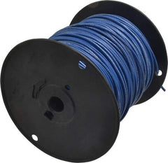 Southwire - 14 AWG, 41 Strand, Blue Machine Tool Wire - PVC, Acid, Moisture and Oil Resistant, 500 Ft. Long - Caliber Tooling