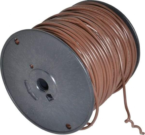 Southwire - 12 AWG, 65 Strand, Brown Machine Tool Wire - PVC, Acid, Moisture and Oil Resistant, 500 Ft. Long - Caliber Tooling