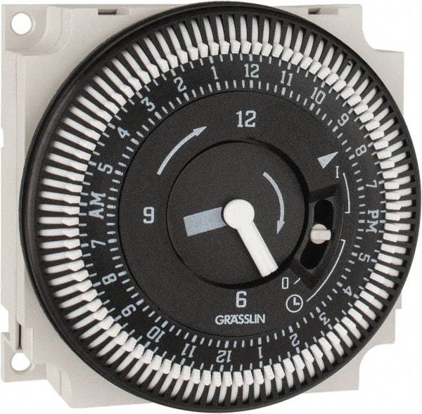 Intermatic - 24 hr Indoor Analog Electromechanical Timer - 15 On/Off per min, 120 VAC, 50/60 Hz, - Caliber Tooling