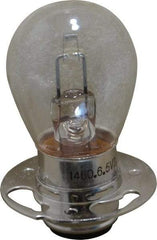 Value Collection - 18 Watt, 6.5 Volt, Incandescent Miniature & Specialty S8 Lamp - Double Contact Prefocus Base, 5 to 49 Equivalent Range, Warm (1,000 to 3,000), Dimmable, 2" OAL - Caliber Tooling