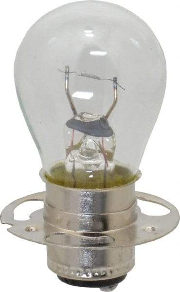 Value Collection - 18 Watt, 6.5 Volt, Incandescent Miniature & Specialty S8 Lamp - Double Contact Prefocus Base, 5 to 49 Equivalent Range, Warm (1,000 to 3,000), Dimmable, 2" OAL - Caliber Tooling