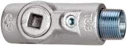 Thomas & Betts - 1" Trade, Iron Threaded Rigid/Intermediate (IMC) Conduit Sealing Fitting - Noninsulated - Caliber Tooling