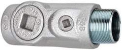 Thomas & Betts - 1-1/2" Trade, Iron Threaded Rigid/Intermediate (IMC) Conduit Sealing Fitting - Noninsulated - Caliber Tooling