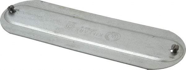 Hubbell Killark - 2" Trade, Steel Conduit Body Cover Plate - Use with Form 35 Conduit Bodies, Form 85 Conduit Bodies - Caliber Tooling