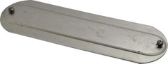 Hubbell Killark - 2" Trade, Aluminum Conduit Body Cover Plate - Use with Form 35 Conduit Bodies, Form 85 Conduit Bodies - Caliber Tooling