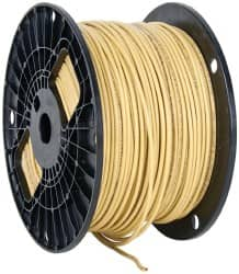 Southwire - THHN/THWN, 14 AWG, 15 Amp, 500' Long, Stranded Core, 19 Strand Building Wire - Yellow, Thermoplastic Insulation - Caliber Tooling