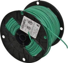 Southwire - THHN/THWN, 12 AWG, 20 Amp, 500' Long, Stranded Core, 19 Strand Building Wire - Green, Thermoplastic Insulation - Caliber Tooling