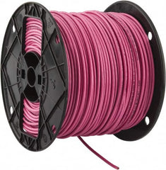 Southwire - THHN/THWN, 12 AWG, 20 Amp, 500' Long, Stranded Core, 19 Strand Building Wire - Pink, Thermoplastic Insulation - Caliber Tooling