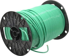 Southwire - THHN/THWN, 10 AWG, 30 Amp, 500' Long, Stranded Core, 19 Strand Building Wire - Green, Thermoplastic Insulation - Caliber Tooling