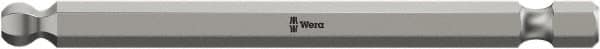 Wera - 6mm Hex Bit - 1/4" Hex Drive, 3-1/2" OAL - Caliber Tooling