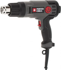 Porter-Cable - 120 to 1,150°F Heat Setting, 19 CFM Air Flow, Heat Gun - 120 Volts, 11.7 Amps, 1,500 Watts, 6' Cord Length - Caliber Tooling