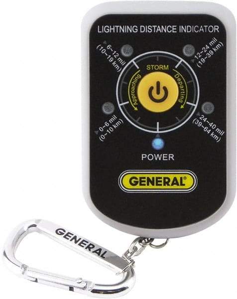 General - Weather Detectors & Alarms Type: Lightning Detector Range (Miles): 40 - Caliber Tooling