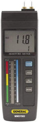 General - Moisture Analyzer - LED Display, Accurate to ±1.5% - Caliber Tooling