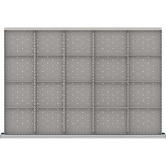 LISTA - 20-Compartment Drawer Divider Layout for 3.15" High Drawers - Caliber Tooling