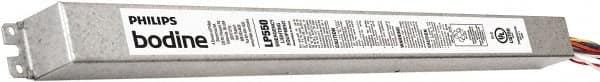 PHILIPS bodine - 1 Lamp, 120-277 Volt, T5, T5HO, T8, 4 Pin Long Compact Fluorescent Emergency Ballast - 0 to 39, 40 to 79 Watt, 390 to 700 Lumens, 90 min Run Time, 2 Inch Long x 18-1/2 Inch Wide x 1-1/4 Inch High - Caliber Tooling