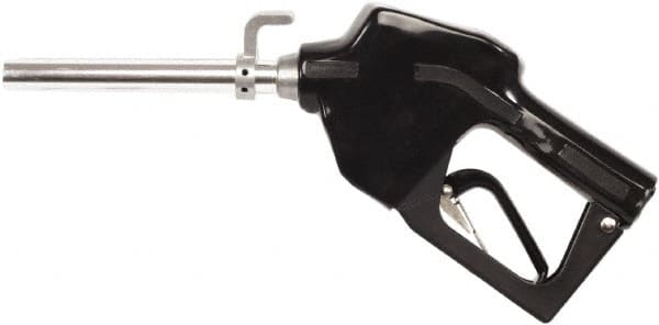 PRO-LUBE - Nozzle Repair Part - Contains Nozzle with Hook, Automatic Fuel Control Nozzle, Straight Spout, 3/4\x94 NPT (F) Inlet, For Use with Gasoline, Diesel - Caliber Tooling